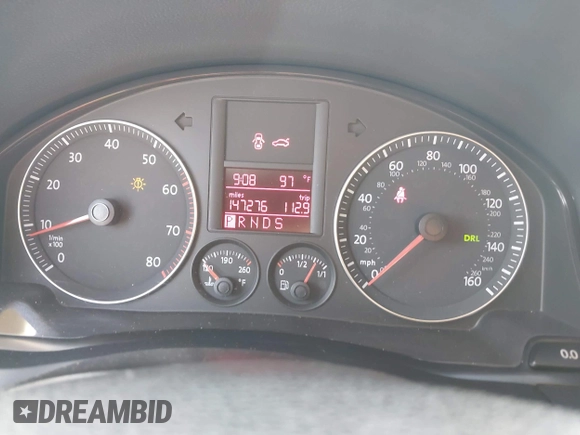 2007 Volkswagen Jetta Wolfsburg Edition with VIN 3VWEF71KX7M168035, listed as a IAAI auction lot 42447756 with 147,276 mi miles and . Bid and sale history available at DreamBid. Image 7.