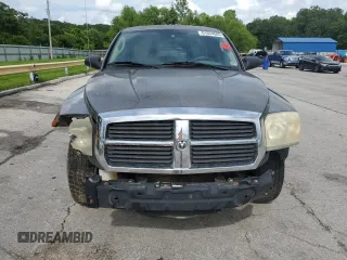 2005 Dodge Dakota ST with VIN 1D7HW22K15S177654, listed as a Copart auction lot 61034605 with 241,817 mi miles and Salvage title. Bid and sale history available at DreamBid. Image 5.