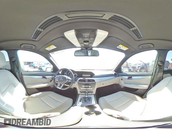 2013 Mercedes-Benz C-Class C 250 Sport with VIN WDDGF4HB9DR297688, listed as a Copart auction lot 44738135 with 96,655 mi miles and Salvage Title. Bid and sale history available at carsss.com. Image 12.