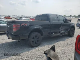 2013 Ford F-150 XL with VIN 1FTFW1ET3DFB93118, listed as a Copart auction lot 59396855 with 242,947 mi miles and Salvage title. Bid and sale history available at DreamBid. Image 3.