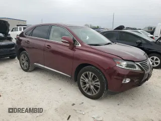 2013 Lexus RX 450h with VIN JTJZB1BA6D2413240, listed as a Copart auction lot 51524795 with 111,350 mi miles and Salvage title. Bid and sale history available at DreamBid. Image 4.