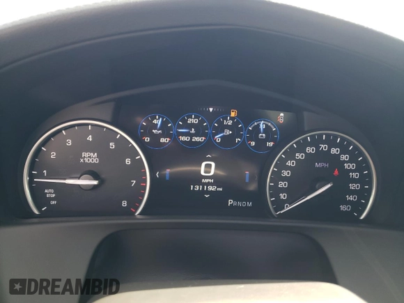 2016 Cadillac CT6 AWD with VIN 1G6KB5RS3GU166104, listed as a Copart auction lot 51655445 with 131,192 mi miles and Salvage title. Bid and sale history available at DreamBid. Image 9.