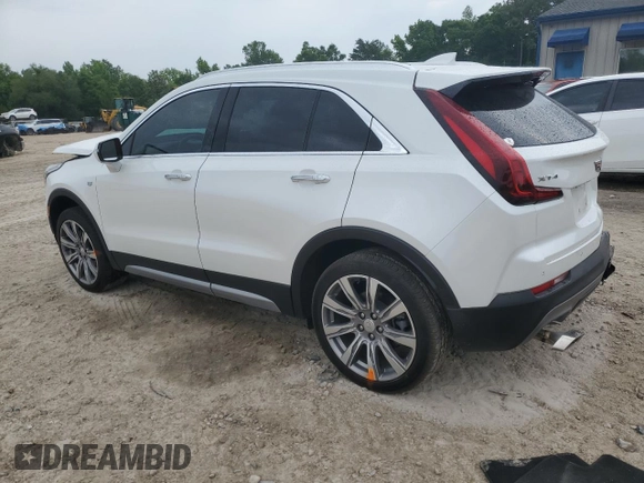 2023 Cadillac XT4 FWD Premium Luxury with VIN 1GYFZCR42PF193101, listed as a Copart auction lot 54977605 with 14,258 mi miles and Non repairable. Bid and sale history available at DreamBid. Image 2.