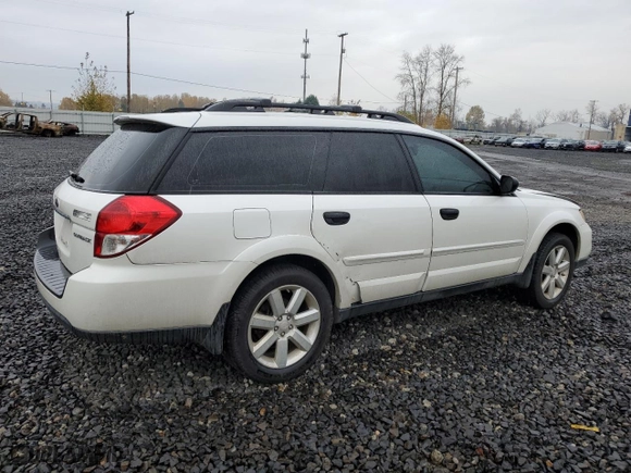 2008 Subaru Outback (Natl) i with VIN 4S4BP61C187353555, listed as a Copart auction lot 81526604 with 175,126 mi miles and Salvage Title. Bid and sale history available at carsss.com. Image 3.