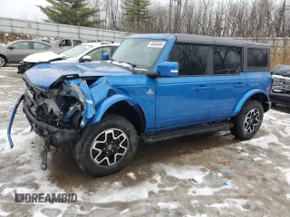 2022 Ford Bronco with VIN 1FMDE5BH8NLA89367, listed as a Copart auction lot 86364504 with 34,702 mi miles and Clean Title. Bid and sale history available at DreamBid. Image 1.