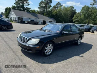 2003 Mercedes-Benz S 430 с VIN WDBNG83JX3A337910, выставлен на аукционе Copart как лот 66651195 с пробегом 115 205 миль миль и Чистый • Clean title. История ставок и продаж доступна на DreamBid. Изображение 1.
