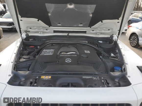 2020 Mercedes-Benz G 63 AMG with VIN WDCYC7HJ6LX339805, listed as a Copart auction lot 46446735 with 62,763 mi miles and Salvage title. Bid and sale history available at DreamBid. Image 12.
