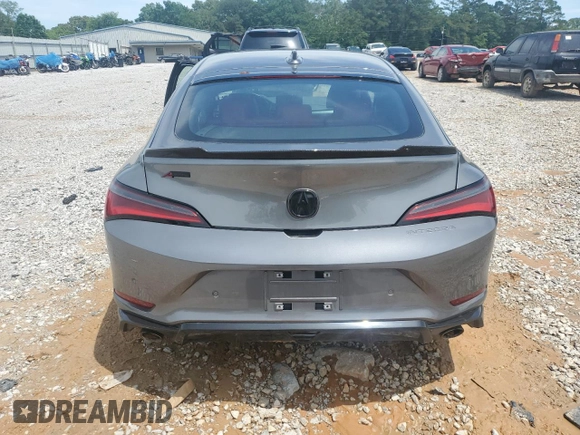 2023 Acura Integra Technology with VIN 19UDE4G70PA000728, listed as a Copart auction lot 55433275 with 49,242 mi miles and Non repairable. Bid and sale history available at DreamBid. Image 6.