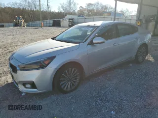 2017 Kia Cadenza Premium with VIN KNALB4J15H5039457, listed as a Copart auction lot 85869424 with 160,922 mi miles and Clean Title. Bid and sale history available at carsss.com. Image 1.