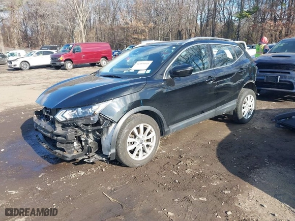 2020 Nissan Rogue Sport S with VIN JN1BJ1CW0LW378335, listed as a IAAI auction lot 41189048 with 45,808 mi miles. Bid and sale history available at carsss.com. Image 2.