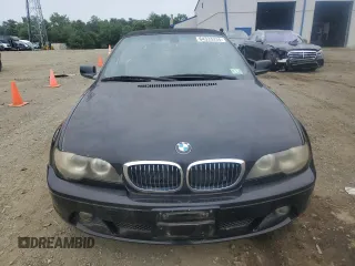 2005 BMW 3 Series 325Ci with VIN WBABW33495PL38483, listed as a Copart auction lot 64333334 with Not Provided miles and Clean Title. Bid and sale history available at carsss.com. Image 5.