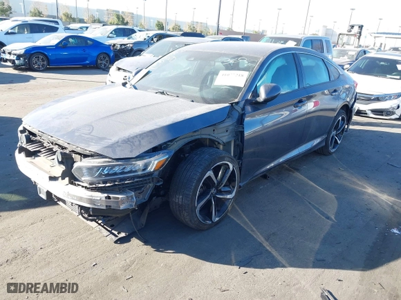 2020 Honda Accord Sedan Sport with VIN 1HGCV1F38LA075633, listed as a IAAI auction lot 41077218 with 41,918 mi miles. Bid and sale history available at carsss.com. Image 19.