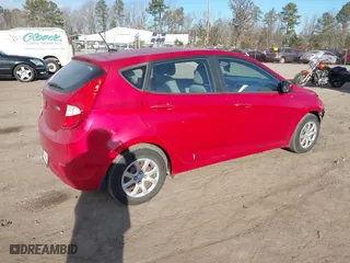 2014 Hyundai Accent GS with VIN KMHCT5AE7EU197806, listed as a IAAI auction lot 41458645 with 117,881 mi miles. Bid and sale history available at carsss.com. Image 4.