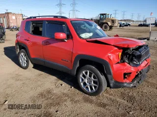 2019 Jeep Renegade Latitude z VIN ZACNJBBB4KPK30390, wystawiony jako Copart lot #50330985 z przebiegiem Nie podano mil oraz Szkoda całkowita • Salvage title. Historia ofert i sprzedaży dostępna na DreamBid. Obrazek 4.