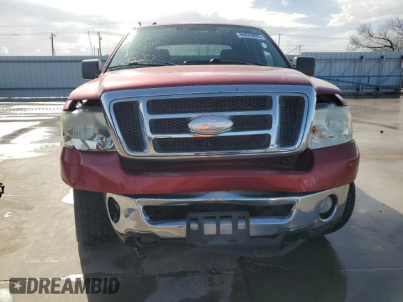 2008 Ford F-150 XL with VIN 1FTRW14W18FB22353, listed as a Copart auction lot 46823895 with 215,762 mi miles and Salvage Title. Bid and sale history available at carsss.com. Image 5.