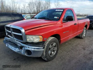 2003 Dodge Ram 1500 ST with VIN 1D7HA16D13J652341, listed as a Copart auction lot 86146504 with 202,895 mi miles and Salvage Title. Bid and sale history available at carsss.com. Image 1.