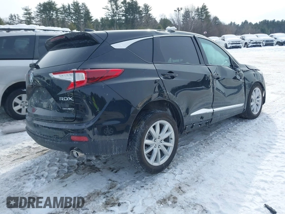2021 Acura RDX with VIN 5J8TC2H37ML020010, listed as a IAAI auction lot 41535666 with 47,528 mi miles and . Bid and sale history available at DreamBid. Image 4.