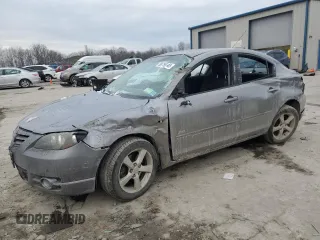 2004 Mazda 3 s with VIN JM1BK323X41163279, listed as a Copart auction lot 88756245 with 163,862 mi miles and Salvage Title. Bid and sale history available at DreamBid. Image 1.