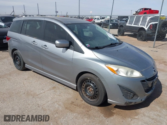 2012 Mazda 5 Grand Touring with VIN JM1CW2DL4C0109772, listed as a IAAI auction lot 42257667 with 161,207 mi miles and . Bid and sale history available at DreamBid. Image 1.