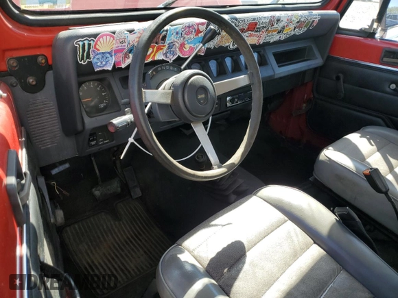1994 Jeep Wrangler S with VIN 1J4FY19P1RP473249, listed as a Copart auction lot 48751975 with 102,666 mi miles and Clean Title. Bid and sale history available at carsss.com. Image 8.