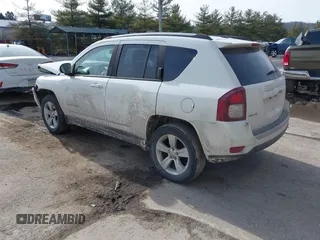 2015 Jeep Compass High Altitude Edition with VIN 1C4NJDEB9FD396239, listed as a IAAI auction lot 41451090 with 86,826 mi miles. Bid and sale history available at carsss.com. Image 3.