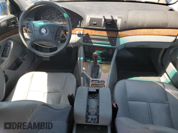 2001 BMW 5 Series 540i z VIN WBADN63441GM71806, wystawiony jako Copart lot #61294555 z przebiegiem 93 477 mil mil oraz Czysty tytuł • Clean title. Historia ofert i sprzedaży dostępna na DreamBid. Obrazek 8.
