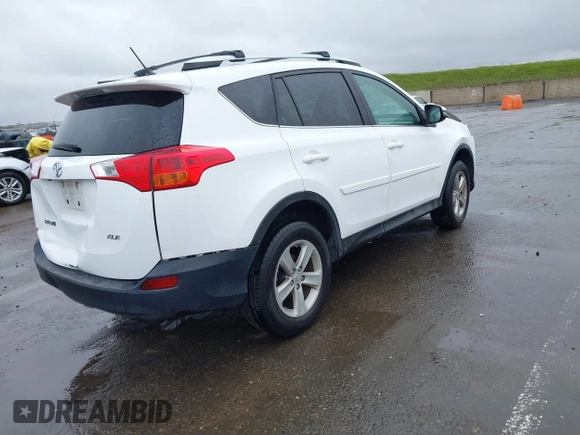 2013 Toyota RAV4 XLE with VIN 2T3WFREV7DW012181, listed as a IAAI auction lot 41795341 with 127,066 mi miles. Bid and sale history available at carsss.com. Image 4.
