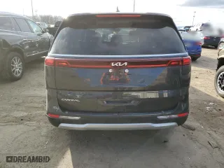 2024 Kia Carnival LX with VIN KNDNB4H35R6375978, listed as a Copart auction lot 87298614 with 12,332 mi miles and Clean Title. Bid and sale history available at carsss.com. Image 6.
