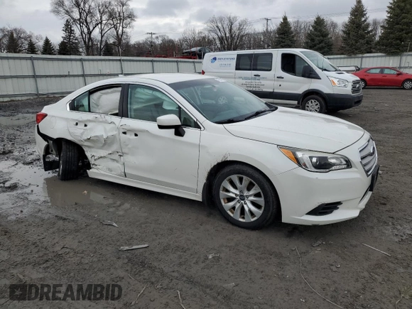2017 Subaru Legacy Premium with VIN 4S3BNAC65H3010419, listed as a Copart auction lot 47360155 with 124,349 mi miles and Salvage Title. Bid and sale history available at carsss.com. Image 4.