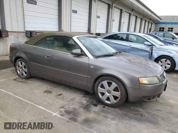 2005 Audi A4 3.0L with VIN WAUDT48H95K006723, listed as a Copart auction lot 51046784 with 148,948 mi miles and Clean Title. Bid and sale history available at carsss.com. Image 4.