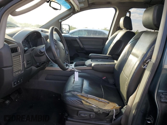 2005 Nissan Titan SE with VIN 1N6AA07A65N551105, listed as a Copart auction lot 81000864 with 356,781 mi miles and Salvage Title. Bid and sale history available at DreamBid. Image 7.