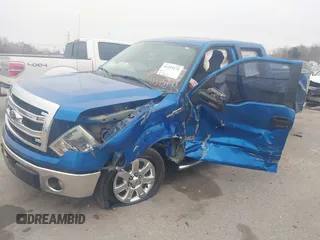 2014 Ford F-150 XL with VIN 1FTEW1CM1EKG07514, listed as a IAAI auction lot 41375171 with 217,758 mi miles. Bid and sale history available at carsss.com. Image 6.