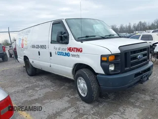 2009 Ford Econoline Cargo with VIN 1FTNS24L59DA67893, listed as a IAAI auction lot 41890311 with 192,903 mi miles and . Bid and sale history available at DreamBid. Image 1.