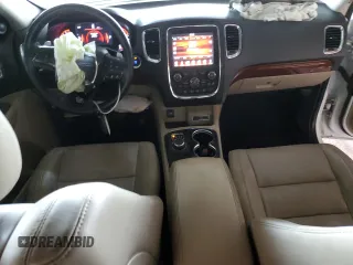 2014 Dodge Durango Citadel with VIN 1C4RDHEG2EC537071, listed as a Copart auction lot 89170355 with 108,084 mi miles and Salvage title. Bid and sale history available at DreamBid. Image 8.