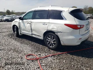 2015 Infiniti QX60 with VIN 5N1AL0MN6FC520143, listed as a Copart auction lot 51178675 with 114,577 mi miles and Salvage Title. Bid and sale history available at carsss.com. Image 2.