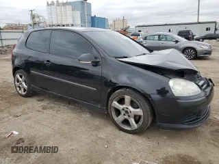 2008 Volkswagen Rabbit S with VIN WVWAA71K18W046925, listed as a Copart auction lot 79713534 with 216,565 mi miles and Salvage Title. Bid and sale history available at carsss.com. Image 4.