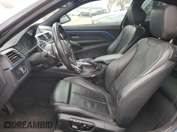 2014 BMW 4 Series 428i xDrive with VIN WBA3N5C59EF717159, listed as a Copart auction lot 44918735 with 86,101 mi miles and Salvage Title. Bid and sale history available at DreamBid. Image 7.