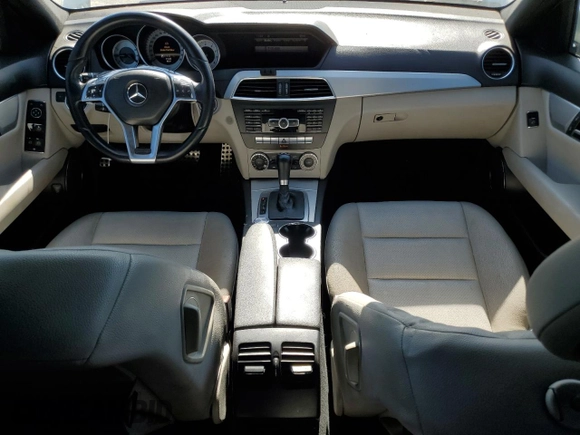 2013 Mercedes-Benz C-Class C 250 Sport with VIN WDDGF4HB9DR297688, listed as a Copart auction lot 44738135 with 96,655 mi miles and Salvage Title. Bid and sale history available at carsss.com. Image 8.