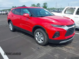 2020 Chevrolet Blazer LT z VIN 3GNKBCR40LS692937, wystawiony jako IAAI lot #42258497 z przebiegiem 21 256 mil mil oraz . Historia ofert i sprzedaży dostępna na DreamBid. Obrazek 1.