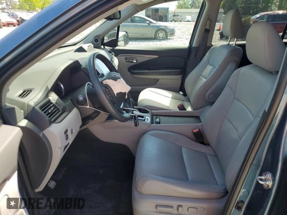 2016 Honda Pilot EX-L with VIN 5FNYF6H55GB093405, listed as a Copart auction lot 53631225 with 41,430 mi miles and Salvage Title. Bid and sale history available at DreamBid. Image 7.