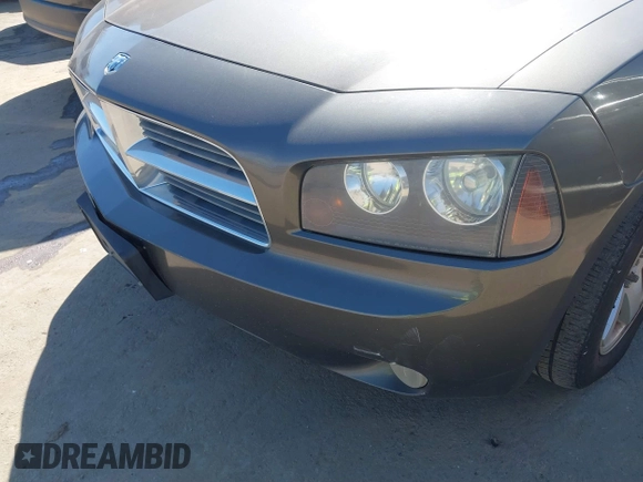 2010 Dodge Charger SXT with VIN 2B3CA3CV6AH185978, listed as a IAAI auction lot 41661822 with 166,601 mi miles. Bid and sale history available at carsss.com. Image 6.