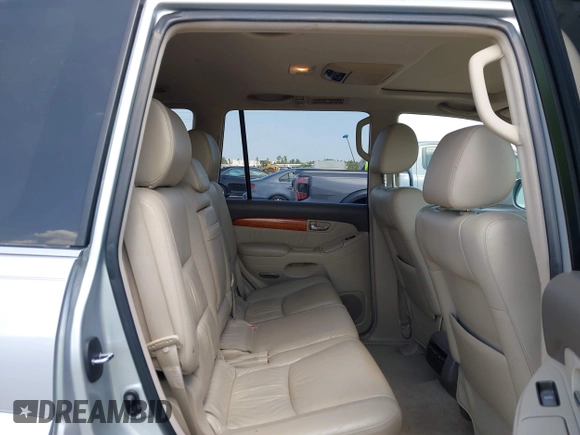 2006 Lexus GX 470 z VIN JTJBT20X560124120, wystawiony jako IAAI lot #42216566 z przebiegiem 221 238 mil mil oraz . Historia ofert i sprzedaży dostępna na DreamBid. Obrazek 8.