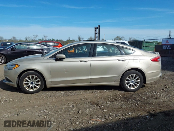 2017 Ford Fusion S with VIN 3FA6P0G79HR226970, listed as a IAAI auction lot 42041214 with 159,642 mi miles. Bid and sale history available at carsss.com. Image 14.
