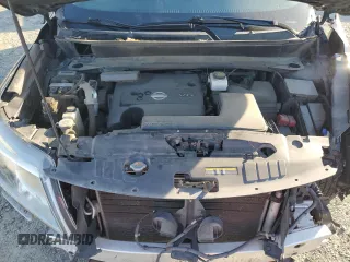 2016 Nissan Pathfinder Platinum with VIN 5N1AR2MN7GC620845, listed as a Copart auction lot 88787835 with 131,799 mi miles and Salvage Title. Bid and sale history available at carsss.com. Image 12.