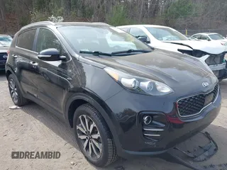 2017 Kia Sportage EX with VIN KNDPNCAC9H7152016, listed as a IAAI auction lot 42082483 with 87,539 mi miles and . Bid and sale history available at DreamBid. Image 1.