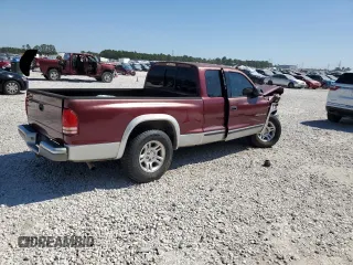 2001 Dodge Dakota Sport with VIN 1B7GL22N11S237838, listed as a Copart auction lot 75295524 with 0 mi miles and Salvage Title. Bid and sale history available at carsss.com. Image 3.