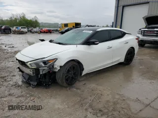 2017 Nissan Maxima Platinum with VIN 1N4AA6AP3HC392701, listed as a Copart auction lot 55589355 with 121,458 mi miles and Salvage title. Bid and sale history available at DreamBid. Image 1.