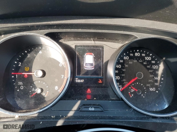 2018 Volkswagen Tiguan S with VIN 3VV0B7AX5JM109987, listed as a Copart auction lot 49437135 with 94,847 mi miles and Salvage Title. Bid and sale history available at carsss.com. Image 9.