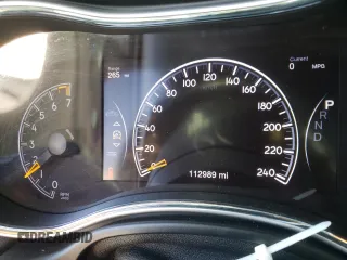 2016 Jeep Grand Cherokee High Altitude with VIN 1C4RJFCG5GC370627, listed as a Copart auction lot 89184435 with 112,989 mi miles and Salvage Title. Bid and sale history available at carsss.com. Image 9.