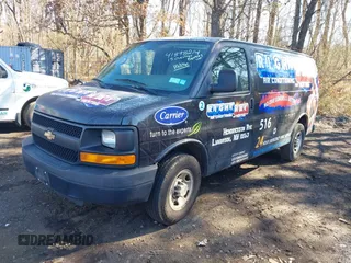 2015 Chevrolet Express Cargo Van with VIN 1GCWGFCF7F1281970, listed as a IAAI auction lot 41898214 with 145,078 mi miles. Bid and sale history available at carsss.com. Image 18.